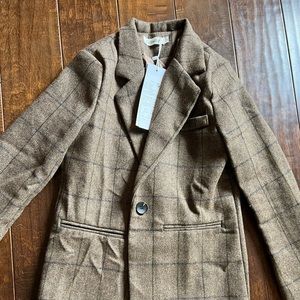 Brown Neutral Blazer